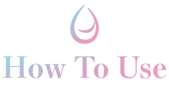 HOW TO USE 使い方